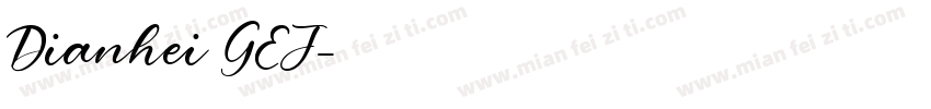 Dianhei GEJ字体转换